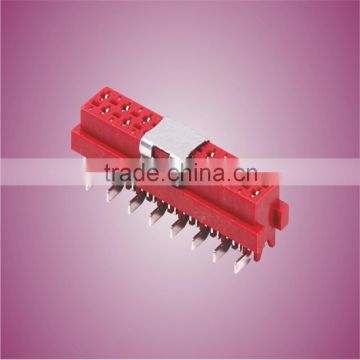 1.27mm pitch red wire to board connector dip wafer connector