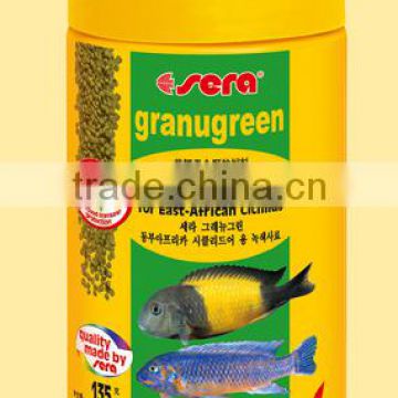 135g 250ml sera granugreen fish food for cichlids