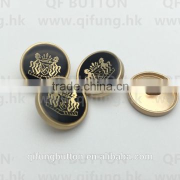 Free Sample 24L Christmas Gold Metal Sewing Button Shank Buttons