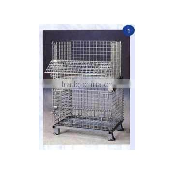 stackable wire cage warehouse storage cage