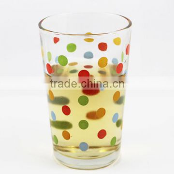 full logo printing Glass Drinking tableware