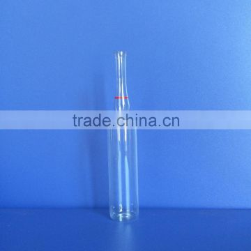 ISO standard clear and amber 10ml glass ampoule produced by vertical machine
