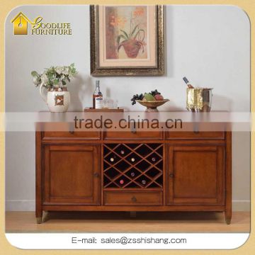 Hot Sale Factory Directly Top Quality Wine Rack Cabinet with Sideboard