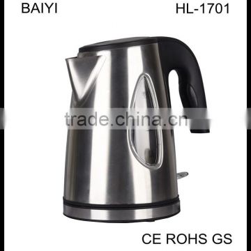 Stainless Steel Electric Kettle 1.7 Liter Capacity Electric Kettle With Auto Shut Off, Boil Dry & Overheating Protection
