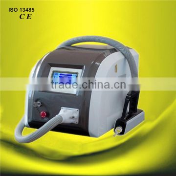 Portable Q Switched Nd Yag Laser Eyebrow Tattoo Removal Beauty Machine