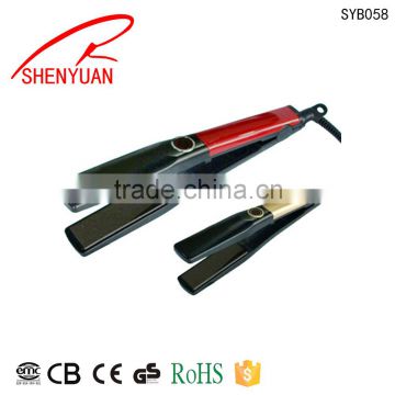 Newest Traveling colorful hair straightener made in china