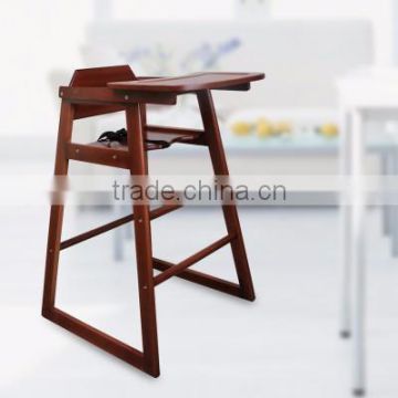 Baby wooden dinning chair Wood highchair