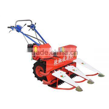 new Multifunction agricultural walking machine of chilli harvester
