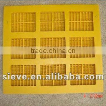 polyurethane screeen plate for construction industry