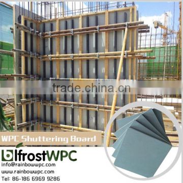 high quality wpc concrete formwork / waterproof plastic film faced wpc foam board for construction