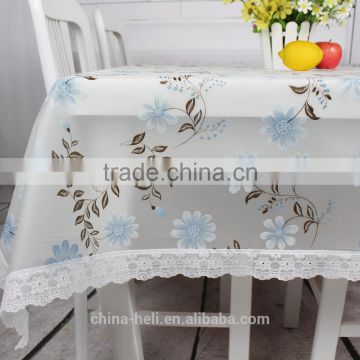 Peva/Eva/ ANTI-Slip Blue Tablecloth