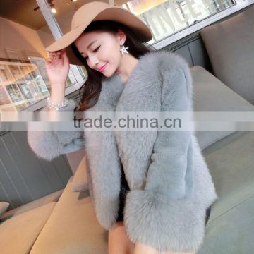 Super quality and low price slim mink fur coat with high quality fpc-220