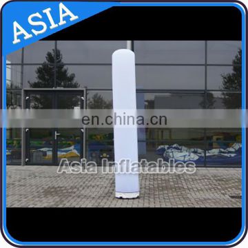 Wholesale White Inflatable Light Decoration Cylinder ; Decorative Pillars And Columns For Wedding