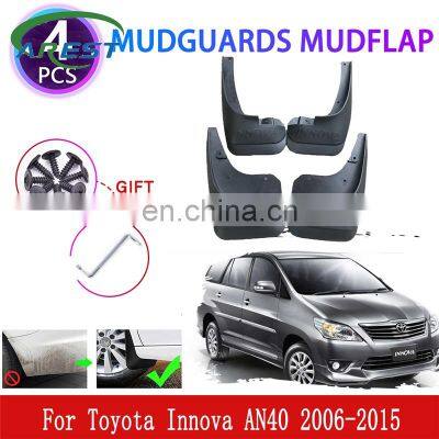 4x for Toyota Innova AN40 2006~2015 Mudguards Mudflaps Fender Mud Flap Splash Mud Guards Protect Accessories 2008 2009 2010 2012