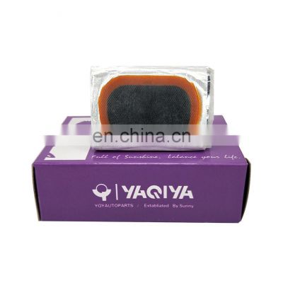 Oval and round type size inner tube tubeless tire repair cold patch