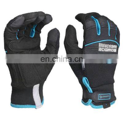 Breathable Professional High grip mechanical tactical gloves mechanical rescue gloves