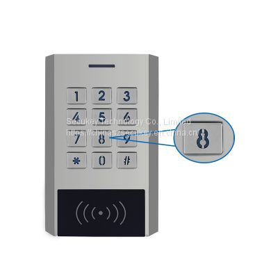 Secukey 125KHz EM/ID Card Waterproof Access Control Keypads Metal Hot Selling Wiegand Input & Output