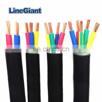 Heavy duty PVC insulation with shealthed cable price 3 core power cable 2 core copper electric cable wire price