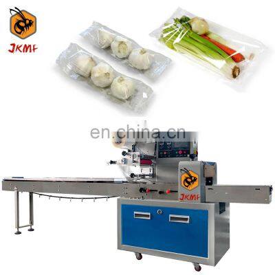 JKMF Automatic Seasoning Dry Vegetable Pillow Packing Machine Onion Ginger Packing Machine Garlic Packing Machine