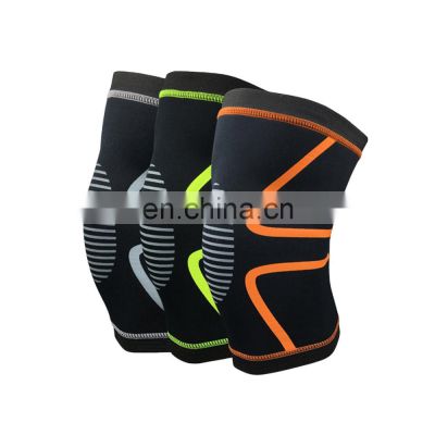 Knee Sleeve Black Gym Over Accessories Nylon Military Fitness Cross Training Custom Striped Cold Pack KneE