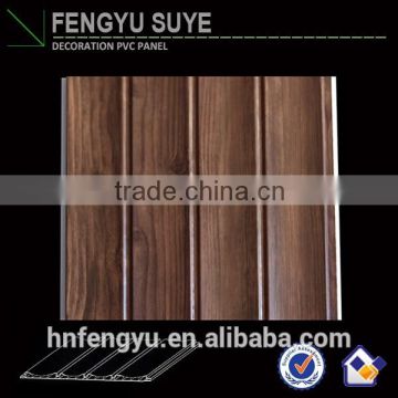 wood ceiling design pvc interior decorative wall panels china supplier