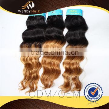 Deep Wave 100 virgin indian hair for foreign trade