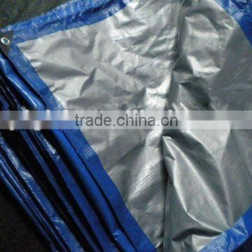 blue fireproof tarpaulin& waterproof truck tarp&waterproof woven fabric tarpaulin