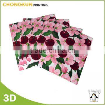 Hot sale Eco-friendly PP printing custom made placemats