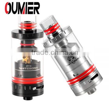 2016 RTA WhiteBone produced by Oumier, top filling tank with clean flavor taste hot ordering now