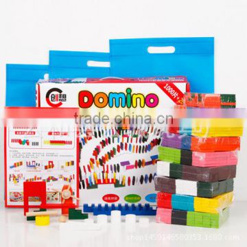 New design 10colors and 1000pcs Wooden Domino Toys Educational Toys