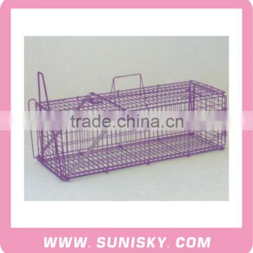 Zinc plated wire mesh hamster cage, small animal cage
