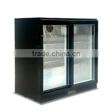 bench counter display fridge cooler for beverage