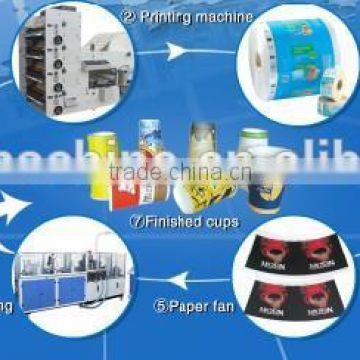 5A grade paper cup raw material price with best after sale service in ruian factory