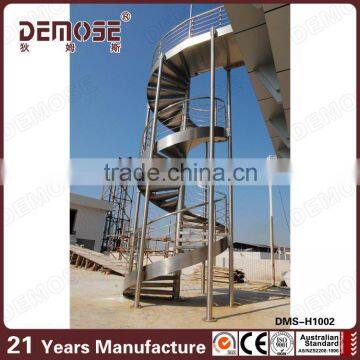 SS316 prefabricated stairs for exterior