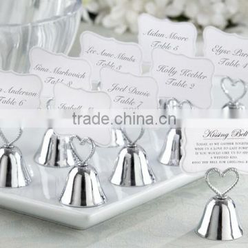 Wedding Favors Photo Kissing Bell Place Card Holder