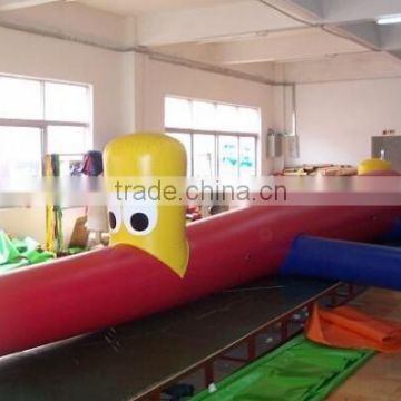 Inflatable dog ride on water park games