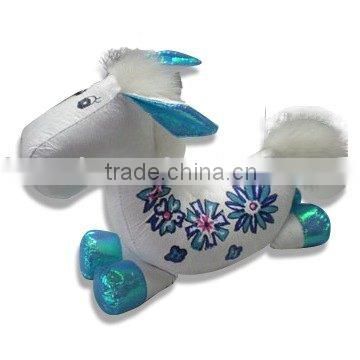 Horse(kneelt)(tyvek toy, stuffing toy, Toys for Painting ,educational toy )