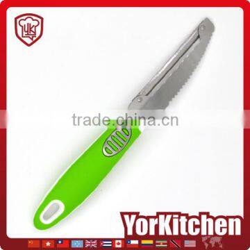 Unique design PP+TPR Handle Super quality stainless steel sugarcane peeler