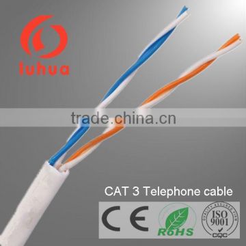 cat 3 2 pair cable with 4 position telephone cable