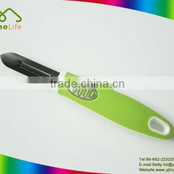 Stainles steel kitchen gadget non-slip handle fruit peeler with painting