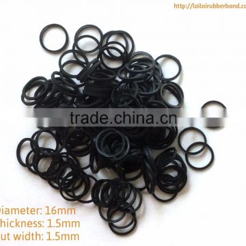 Black Color Rubber Band For Hair in High Quality
