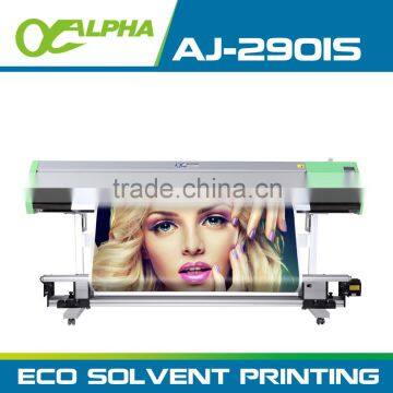 1.9m eco solvent printer with dx5 print head