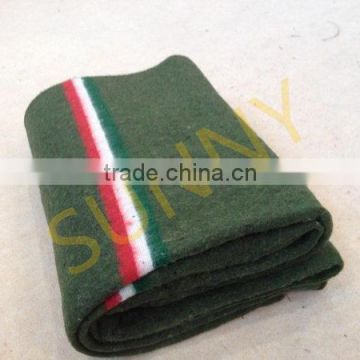 Cost price hot selling red color recycle blanket