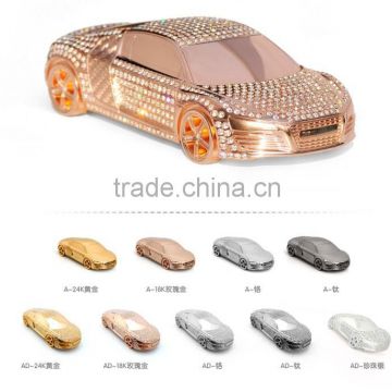 Car model,Audi, diamond theme, shiny plating