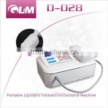 D-028 Focused Ultrasound HIFU Nasolabial Folds Removal Body Size Loss Machine 300W