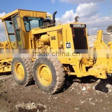 Shanghai China Sell Used Caterpillar 14G Motor Grader /Cat 12G 120G 14G 140G 16G Grader