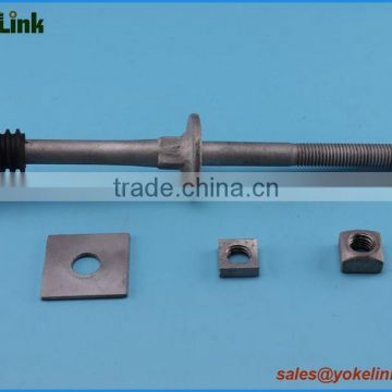 HDG per ASTM A153 Forged steel pin ESPIGA PARA CRUCETA -LONGO