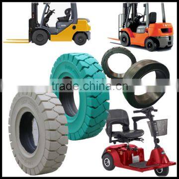good price quality solid cushion forklift tyres manufacturers in china