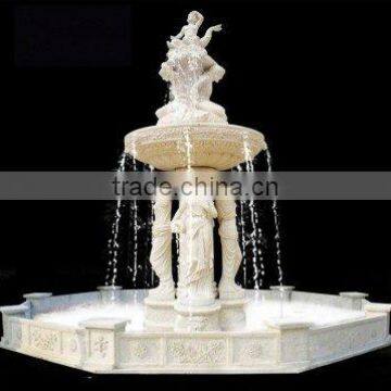 Large outdoor stone water fountains for sale