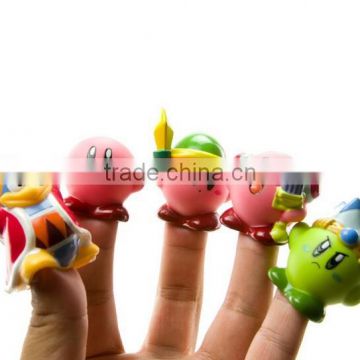 Custom plastic finger puppet,Plastic family finger puppet,Custom plastic family doll finger puppet